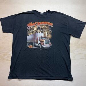 3D Emblem Truckers Only  Vtg 80s Seneca Junction Ny Single Stitch T-shirt 3X USA